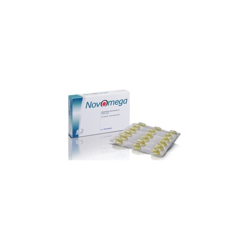 Pharmanutra Novomega 30 Capsule - Integratori di Omega-3 - 904260700 - Pharmanutra - € 20,12