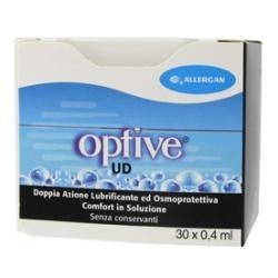 Allergan Optive Ud Soluzione Oftalmica 30 Flaconcini Monodose 0,4 Ml - Occhi rossi e secchi - 939457952 - Allergan - € 22,52