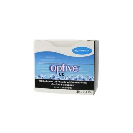Allergan Optive Ud Soluzione Oftalmica 30 Flaconcini Monodose 0,4 Ml Allergan - 1 Allergan Optive Ud Soluzione Oftalmica 30 Flaconcini Monodose 0,4 Ml Allergan - 1