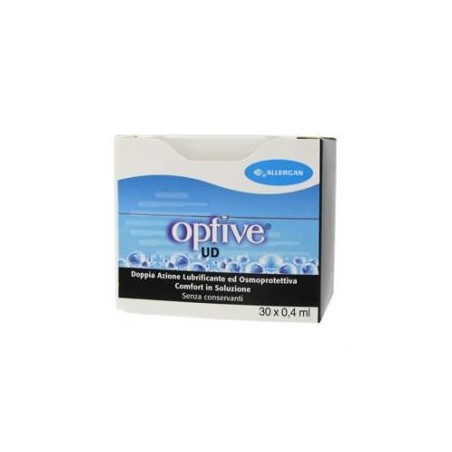 Allergan Optive Ud Soluzione Oftalmica 30 Flaconcini Monodose 0,4 Ml - Occhi rossi e secchi - 939457952 - Allergan - € 22,30