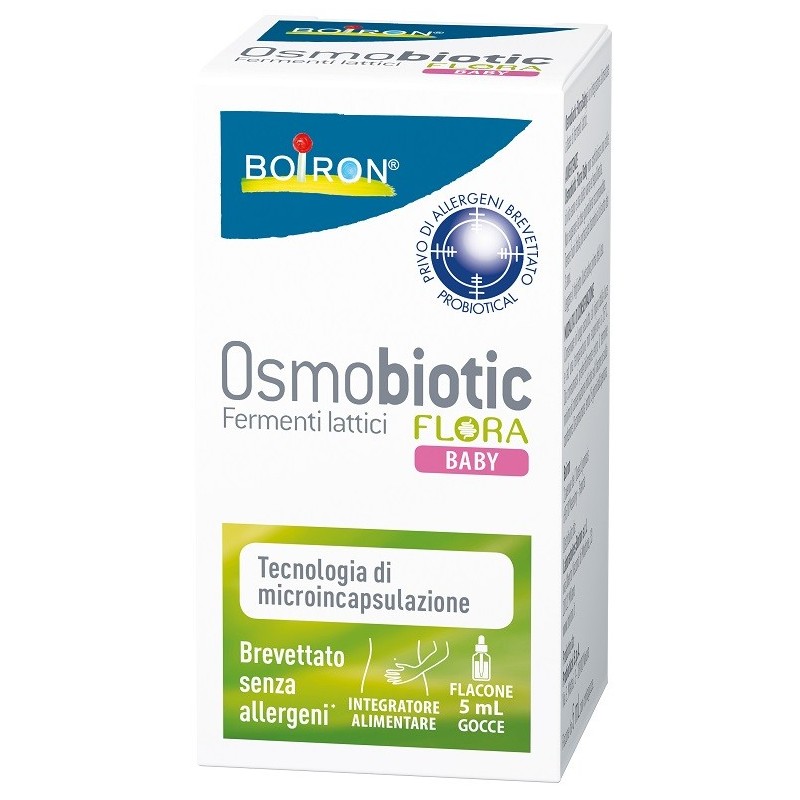 Boiron Osmobiotic Flora Baby Gocce 5 Ml - Fermenti lattici per bambini - 980251995 - Boiron - € 14,99