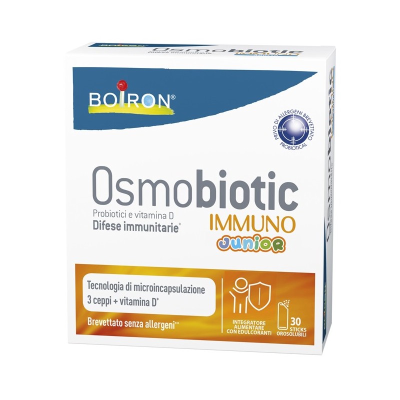 Probiotical Osmobiotic Immuno Junior 30 Stick - Integratori per difese immunitarie - 982535940 - Probiotical - € 18,39