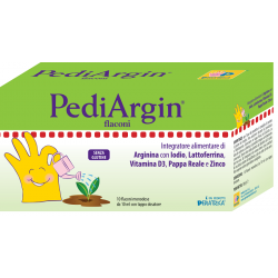 Pediatrica Pediargin 10 Flaconcini 10 Ml - Vitamine e sali minerali - 902050653 - Pediatrica - € 19,21