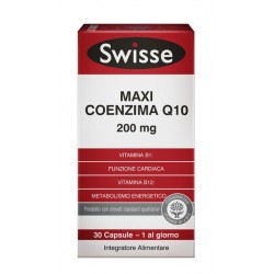 Swisse Maxi Coenzima Q10 Per Normale Funzione Cardiaca 30 Capsule - Integratori per il cuore e colesterolo - 975813813 - Swis...