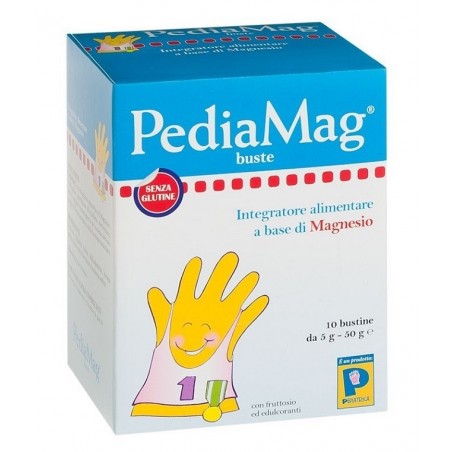 Pediatrica Pediamag 10 Bustine Da 5 G - Vitamine e sali minerali - 970225850 - Pediatrica - € 14,98