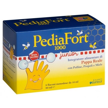 Pediatrica Pediafort 1000 8 Flaconcini 10 Ml - Prodotti fitoterapici per raffreddore, tosse e mal di gola - 973908686 - Pedia...