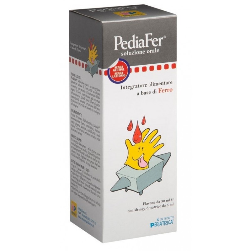 Pediatrica Pediafer Soluzione Orale 30 Ml - Vitamine e sali minerali - 979021375 - Pediatrica - € 15,59