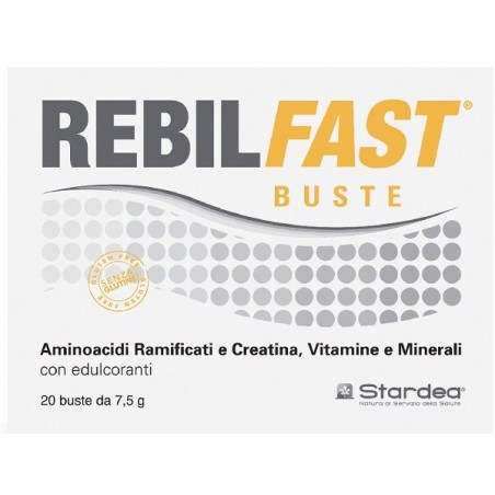 RebilFast Integratore Per Muscolatura 20 Bustine - Integratori a base di proteine e aminoacidi - 974645689 - Stardea - € 30,81