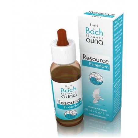 Guna Resource Freedom Fiori di Bach 20 Ml - Tinture madri, macerati glicerici e gocce omeopatiche - 947071407 - Guna - € 12,96