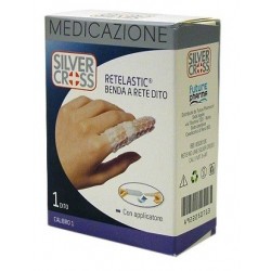 Comifar Distribuzione Benda Silvercross Retel Dito Calibro 1 Pezzo - Medicazioni - 922250713 - Silver Cross - € 2,19