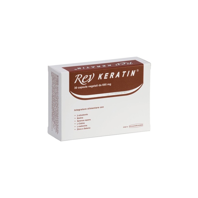 Rev Pharmabio Rev Keratin 30 Capsule - Integratori per pelle, capelli e unghie - 921222648 - Rev Pharmabio - € 20,56