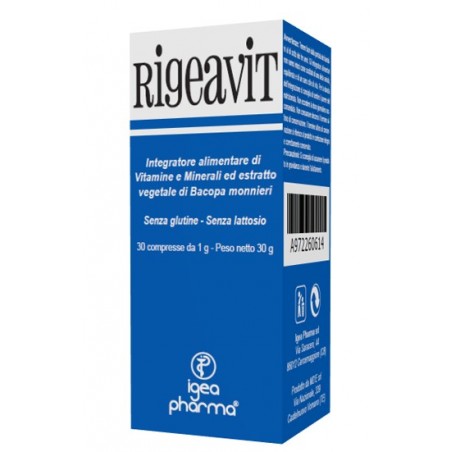 Igea Pharma Rigeavit 30 Compresse Igea Pharma - 1 Igea Pharma Rigeavit 30 Compresse Igea Pharma - 1