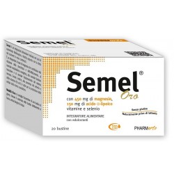 Pharmarte Semel Orosolubile 20 Bustine Da 2,22 G - Vitamine e sali minerali - 971197785 - Pharmarte - € 13,25