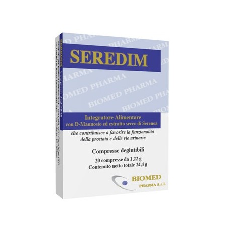 Biomed Pharma Seredim 20 Compresse Deglutibili - Integratori per cistite - 975957174 - Biomed Pharma - € 18,12