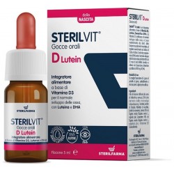 Sterilfarma Sterilvit D Lutein Dha Gocce 5 Ml - Vitamine e sali minerali - 980300180 - Sterilfarma - € 16,13