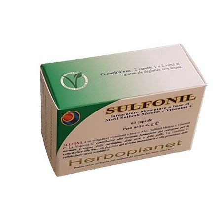 Herboplanet Sulfonil 60 Capsule - Integratori per pelle, capelli e unghie - 973989712 - Herboplanet - € 17,19