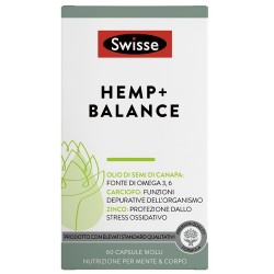 Swisse Hemp+ Balance Integratore Con Olio di Canapa 60 Capsule - Integratori antiossidanti e anti-età - 981448350 - Swisse - ...