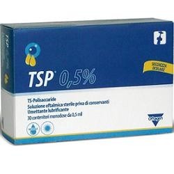 Anseris Farma Tsp 0,5% Soluzione Oftalmica Umettante Lubrificante 30 Flaconcini Monodose 0,5 Ml - Occhi rossi e secchi - 9319...