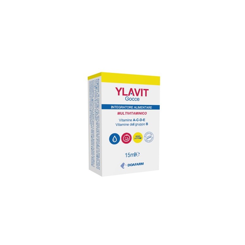 Doafarm Group Ylavit Gocce 15 Ml - Vitamine e sali minerali - 924843129 - Doafarm Group - € 13,11