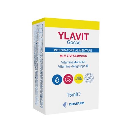 Doafarm Group Ylavit Gocce 15 Ml - Vitamine e sali minerali - 924843129 - Doafarm Group - € 13,25