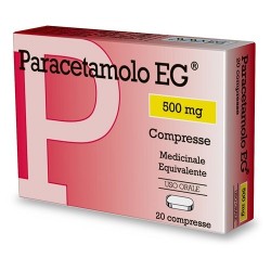 Paracetamolo EG Dolore Febbre 500 mg 20 Compresse - Farmaci per dolori muscolari e articolari - 041467034 - Eg - € 2,95