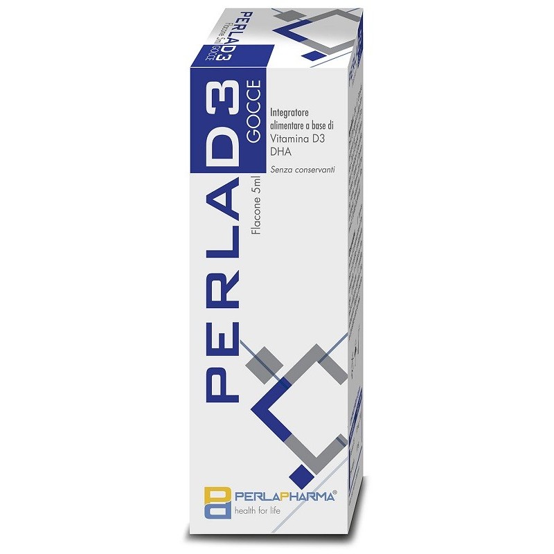 Perla Pharma Perlad3 Gocce 5 Ml - Vitamine e sali minerali - 978590115 - Perla Pharma - € 14,92