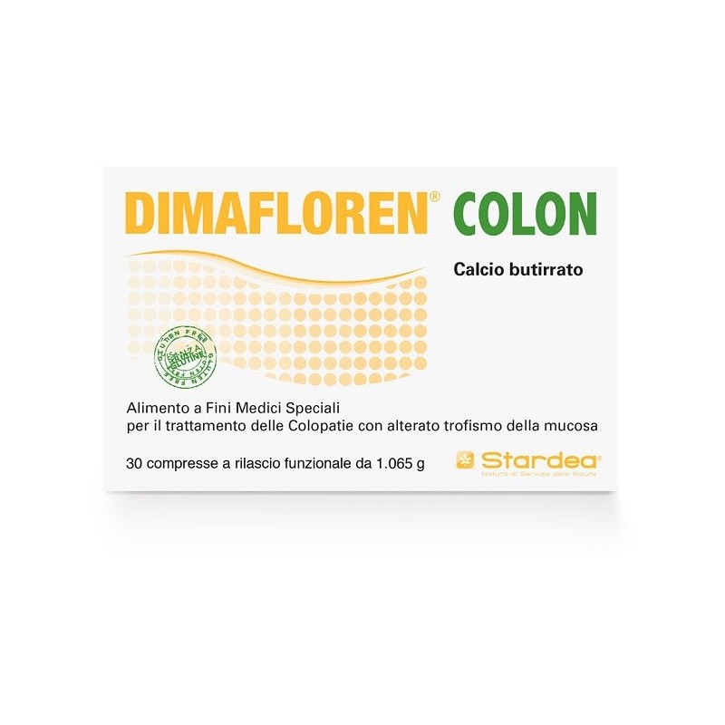 Stardea Dimafloren Colon Integratore Per Colopatie 30 Compresse - Integratori e alimenti - 976305211 - Stardea - € 20,12