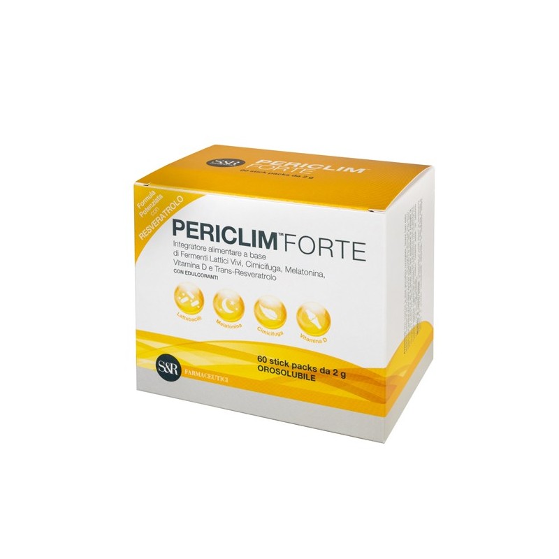 S&r Farmaceutici Periclim Forte 60 Stick - Integratori per ciclo mestruale e menopausa - 977176205 - S&r Farmaceutici - € 30,89