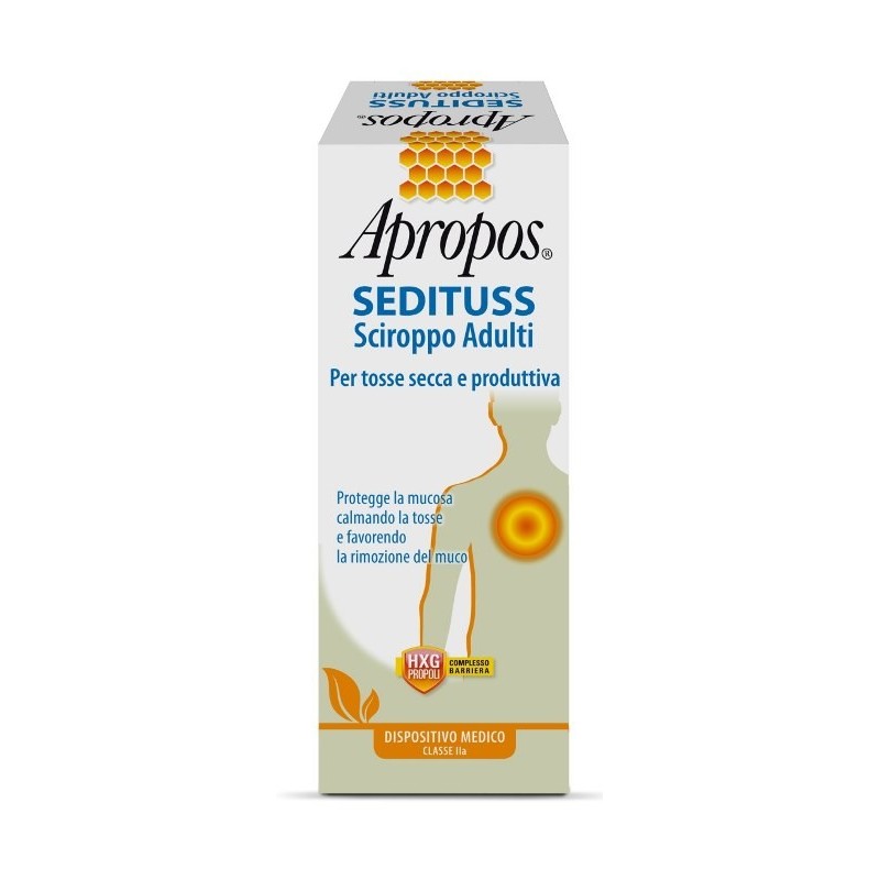 Desa Pharma Apropos Sedituss Adulti 210 G - Prodotti fitoterapici per raffreddore, tosse e mal di gola - 924287030 - Desa Pha...