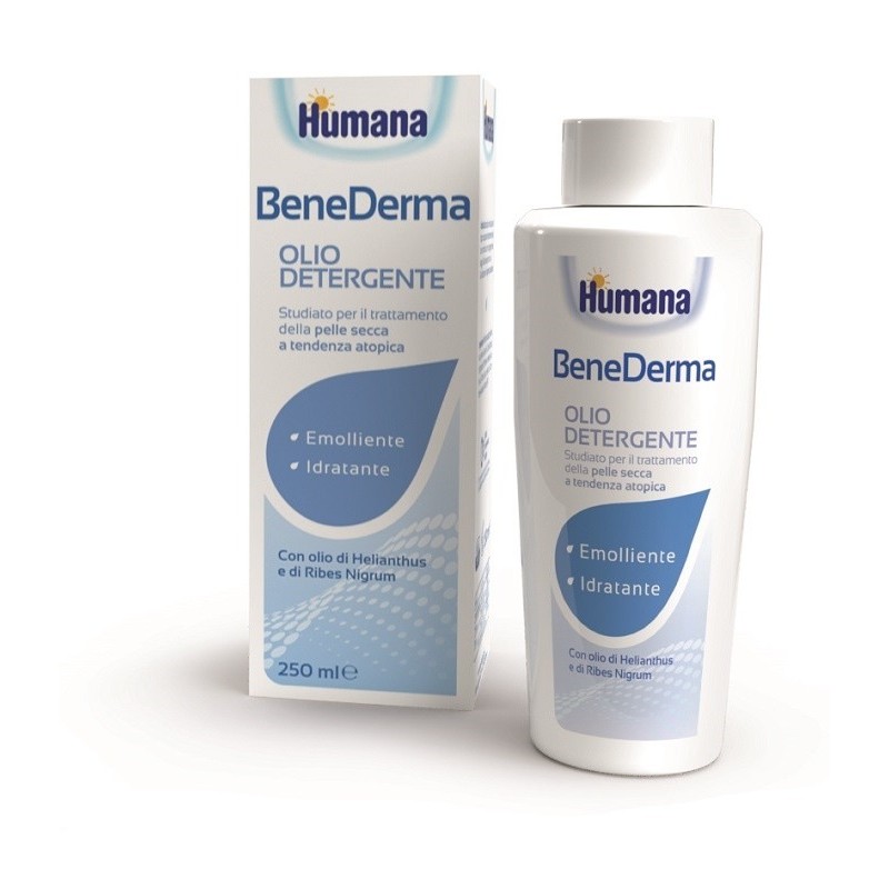 Humana Italia Benederma Olio Detergente 250 Ml - Bagnetto - 947101200 - Humana - € 15,42