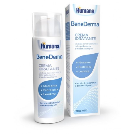 Humana Italia Benederma Crema Idratante 200 Ml - Creme e prodotti protettivi - 947101212 - Humana - € 20,48