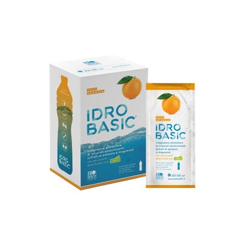 Biohealth Italia Idrobasic Arancia 15 Buste - Vitamine e sali minerali - 940762329 - Biohealth Italia - € 19,97