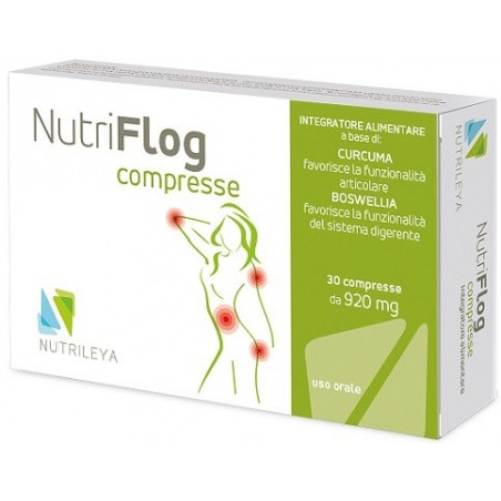 Nutrileya Nutriflog 30 Compresse - Integratori per dolori e infiammazioni - 941844262 - Nutrileya - € 17,03