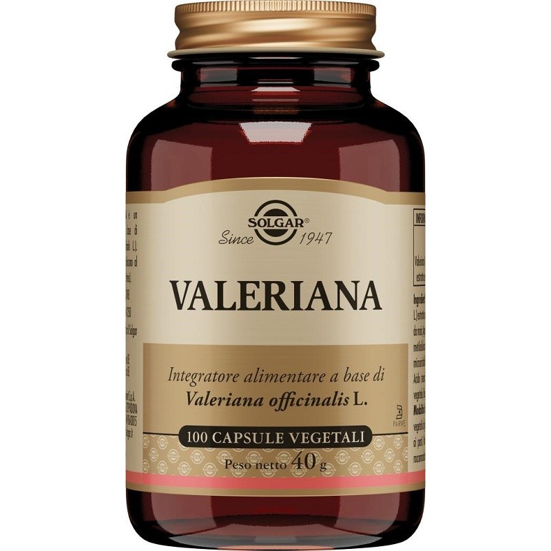 Solgar Valeriana Rilassamento E Sonno Naturale 100 Capsule Solgar - 1