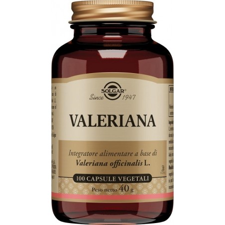 Solgar It. Multinutrient Valeriana 100 Capsule Vegetali - Integratori per umore, anti stress e sonno - 947226611 - Solgar - €...