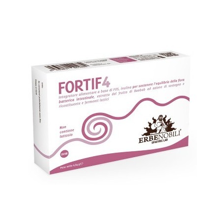 Erbenobili Fortif4 12 Capsule - Integratori per apparato digerente - 973623871 - Erbenobili - € 8,19