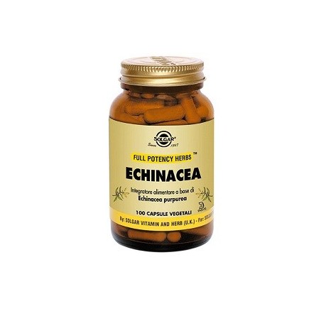 Solgar Echinacea 100 Capsule Vegetali - Integratori per difese immunitarie - 901172698 - Solgar - € 23,95