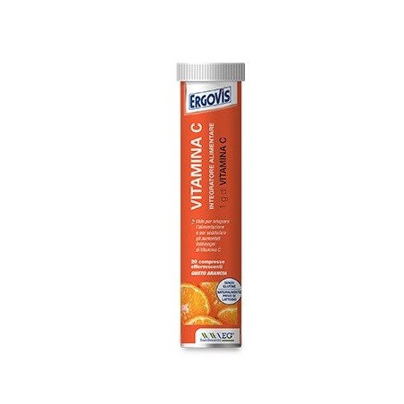 Eg Ergovis Vit C 1000mg 20 Compresse Effervescenti - Vitamine e sali minerali - 971305141 - Ergovis - € 6,41