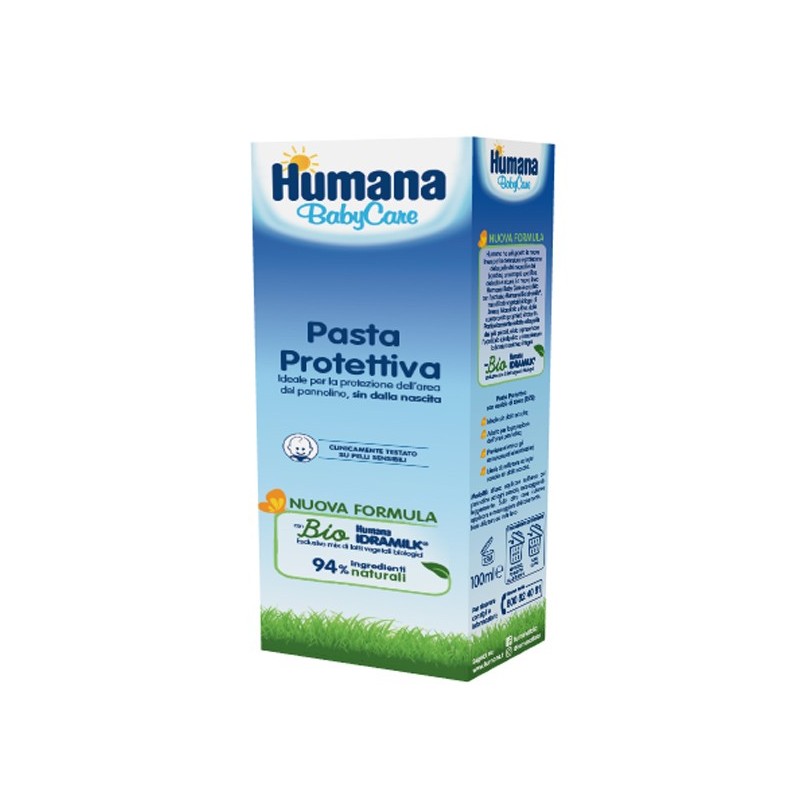 Humana Italia Humana Baby Care Pasta Tubo 100 Ml - Creme e prodotti protettivi - 944182106 - Humana - € 5,48