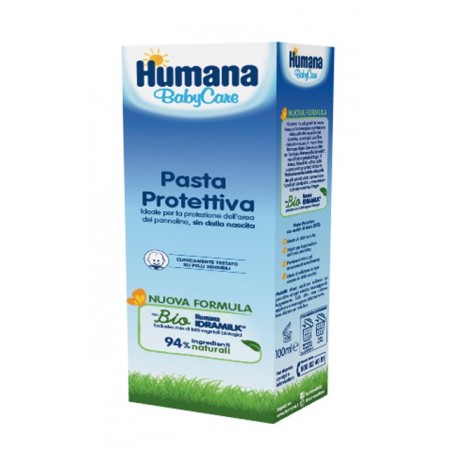 Humana Italia Humana Baby Care Pasta Tubo 100 Ml - Creme e prodotti protettivi - 944182106 - Humana - € 5,48