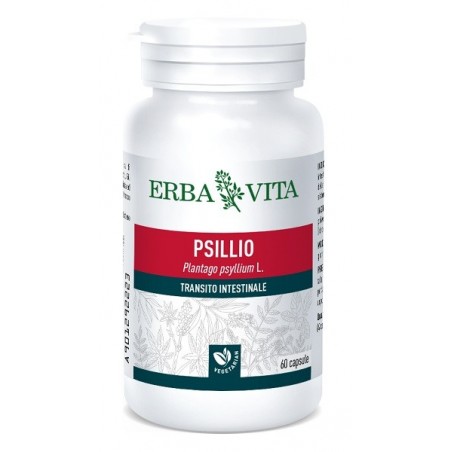 Erba Vita Group Psyllio 60 Capsule - Integratori per regolarità intestinale e stitichezza - 901292223 - Erba Vita - € 9,66