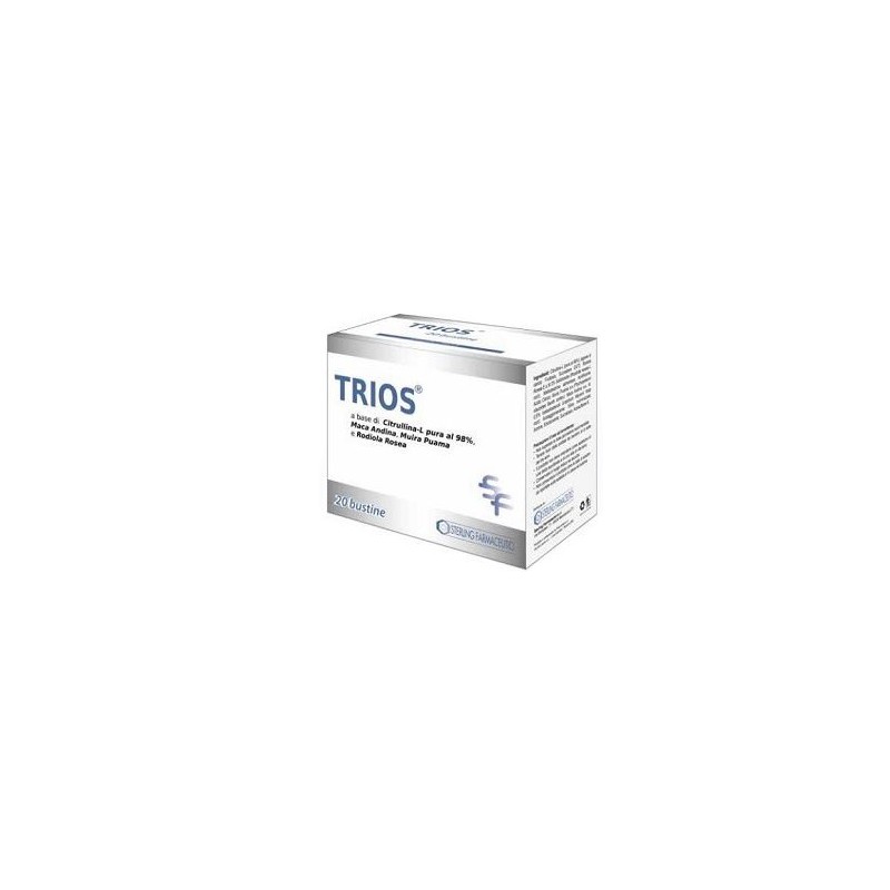 Sterling Farmaceutici Trios 20 Bustine - Integratori per concentrazione e memoria - 940041039 - Sterling Farmaceutici - € 24,45