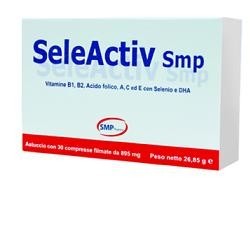Smp Pharma Seleactiv Smp 30 Compresse - Vitamine e sali minerali - 931381077 - Smp Pharma - € 15,52