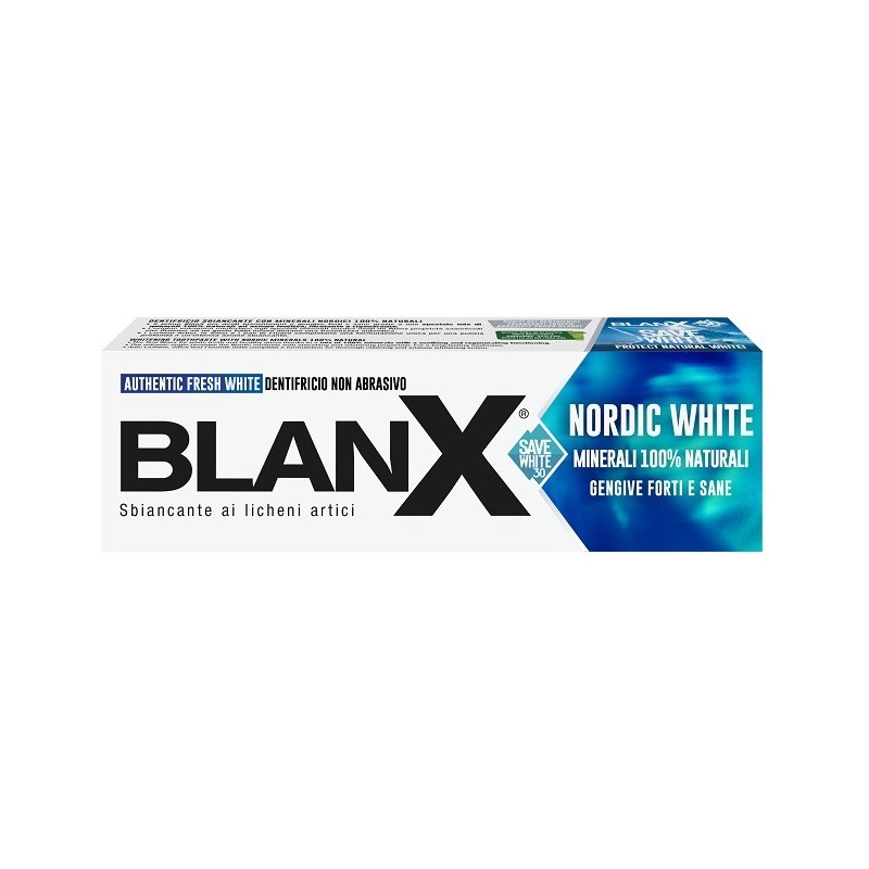 Euritalia Pharma Blanx Nordic White 75 Ml - Dentifrici e gel - 982013601 - Euritalia Pharma - € 3,46