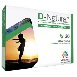 Nutrigea D Natural 30 Capsule - Vitamine e sali minerali - 982535472 - Nutrigea - € 26,00