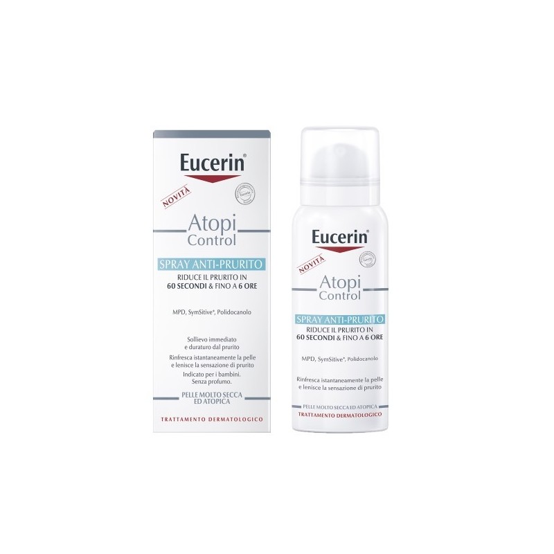 Beiersdorf Eucerin Atopicontrol Spray Anti Prurito 50 Ml - Igiene corpo - 982988661 - Eucerin - € 11,58