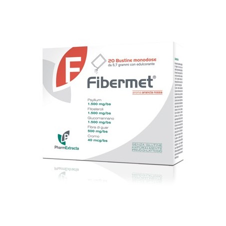 Pharmextracta Fibermet 20 Bustine - Rimedi vari - 927972164 - Pharmextracta - € 15,92