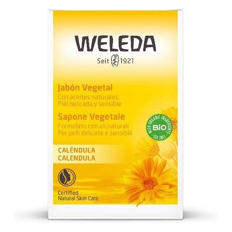 Weleda Italia Sapone Vegetale Calendula 100 G - Bagnoschiuma e detergenti per il corpo - 980194789 - Weleda - € 7,99