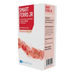 Smartfarma Smart Ferro Jr 20 Stick Pack Gusto Vaniglia - Vitamine e sali minerali - 943775433 - Smartfarma - € 16,73