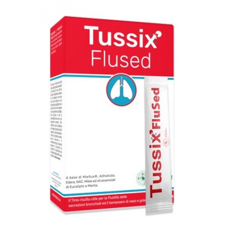 Laboratori Nutriphyt Tussix Flused 14 Stick Pack 10 Ml - Prodotti fitoterapici per raffreddore, tosse e mal di gola - 9776919...